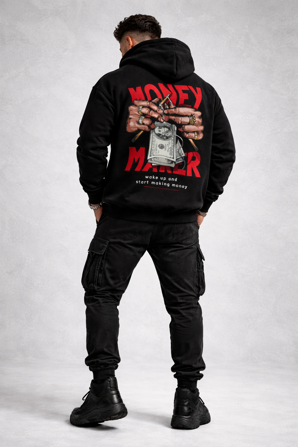 FREEDOM x MONEY MAKER Hoodie – Premium Streetwear Edition