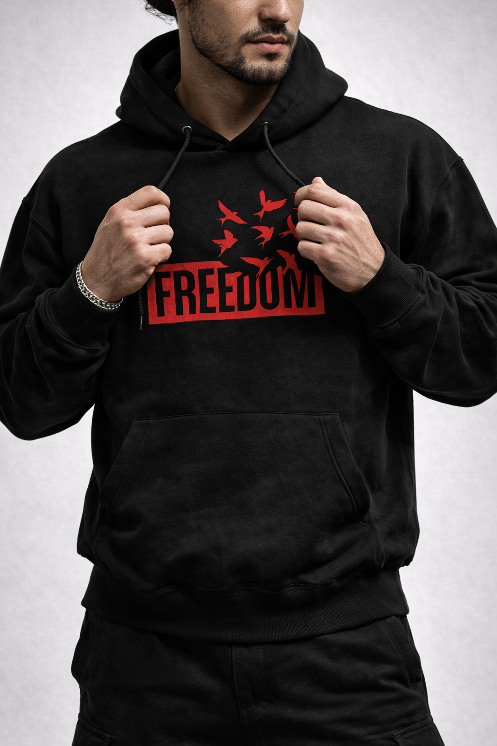 FREEDOM x MONEY MAKER Hoodie – Premium Streetwear Edition