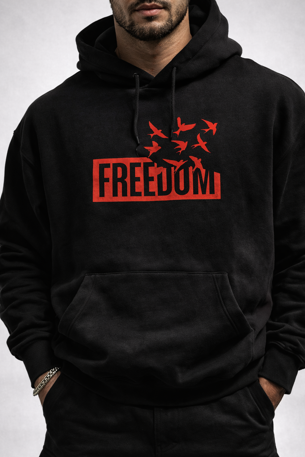 FREEDOM x MONEY MAKER Hoodie – Premium Streetwear Edition