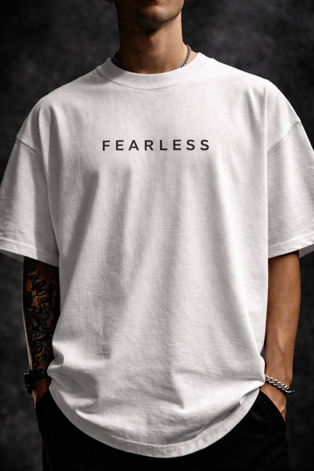 FEARLESS Dual Concept Oversized Tee-